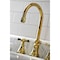 Kingston Brass KS2982BEX Essex Widespread Bathroom Faucet W/Brass Pop-Up, Brass KS2982BEX - alternate 2